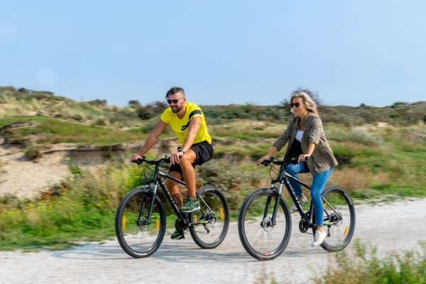 Fahrrad fahren beim Camping Noordwijk