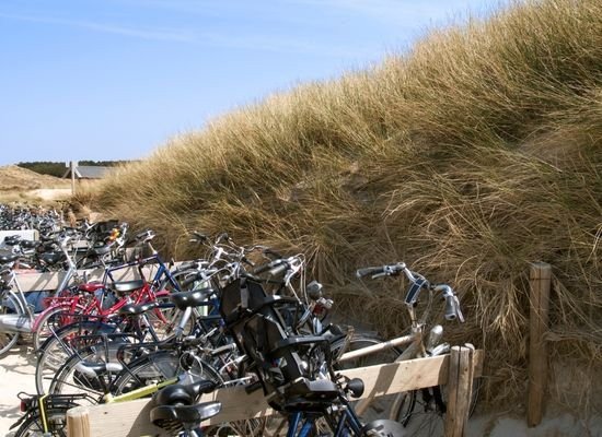 Holland Strand Urlaub bei Zuidduinen mit vielen Fahrradrouten durch die Dünen