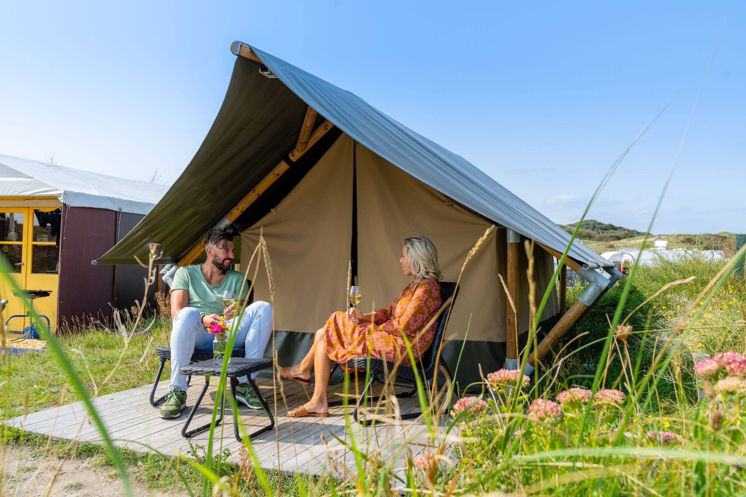 Campingplatz Niederlande Zelt